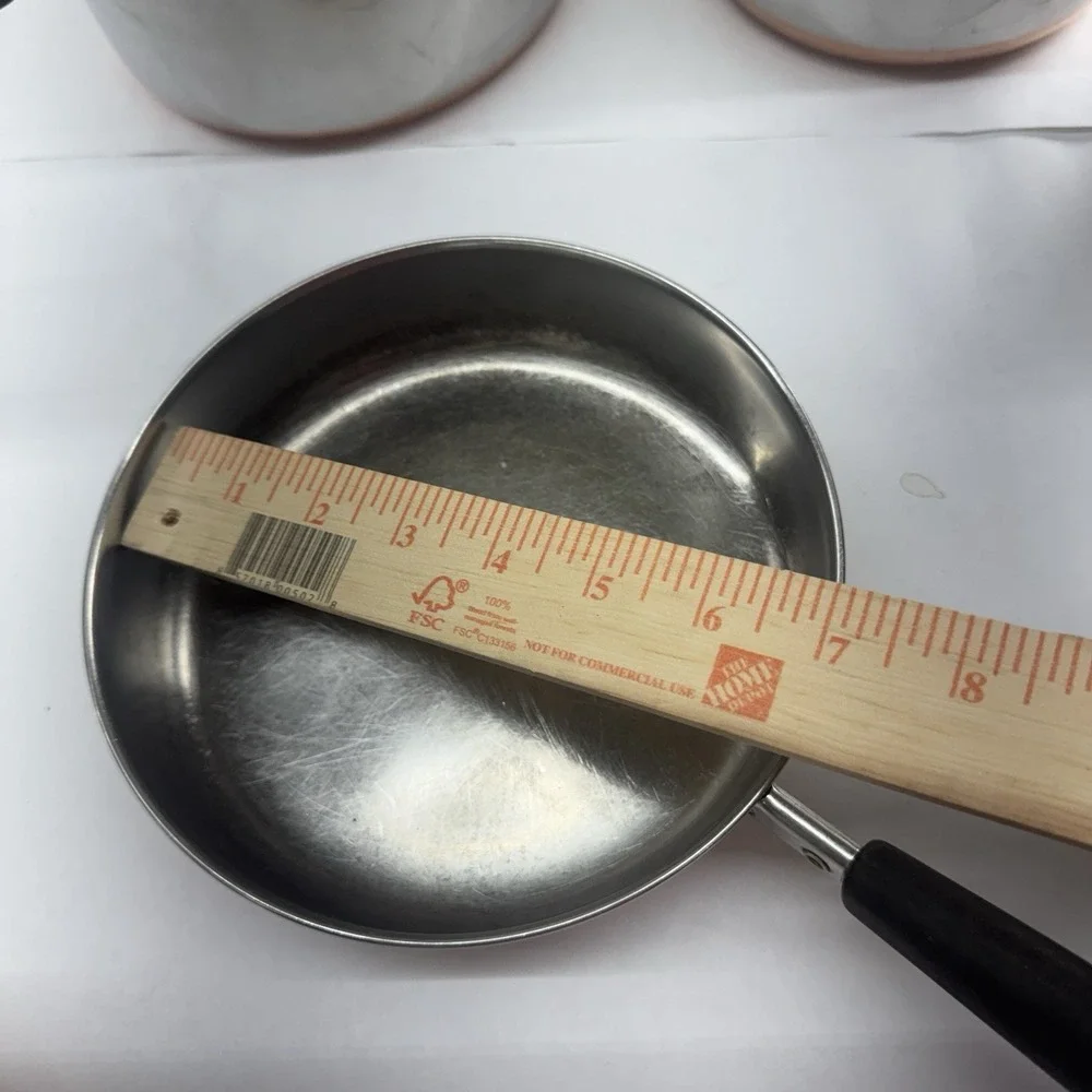 VTG 10 Pc Revere Ware 1801 Pots,Skillets, Lids   Clean. USA